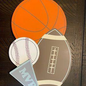 Sports wall decor